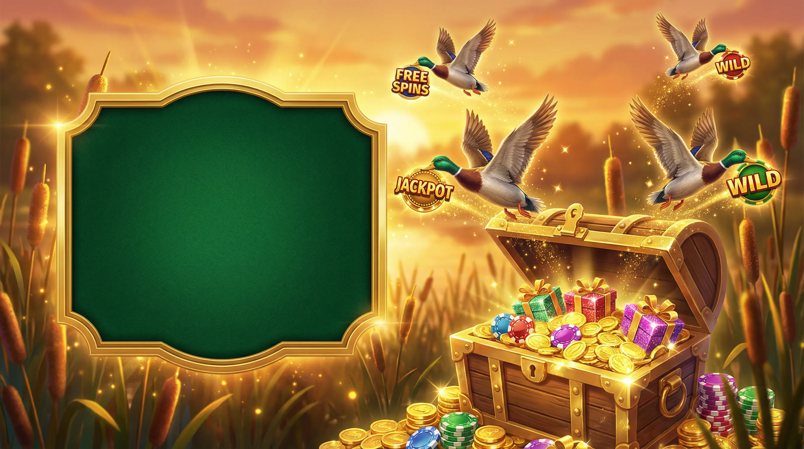 Baú de tesouro com moedas e bônus do cassino cncbet